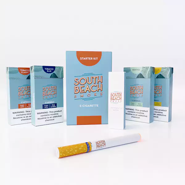 Deluxe E Cig Cigarette Starter Kit South Beach Smoke